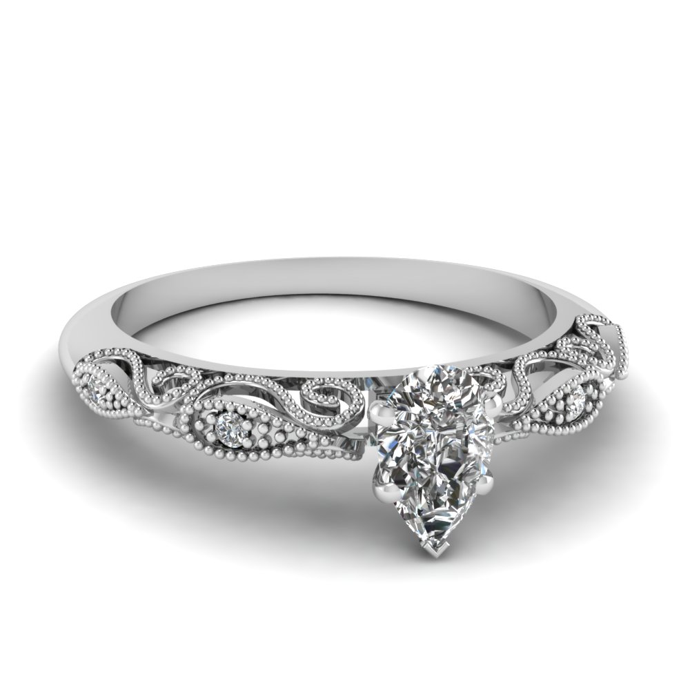Pear engagement rings online