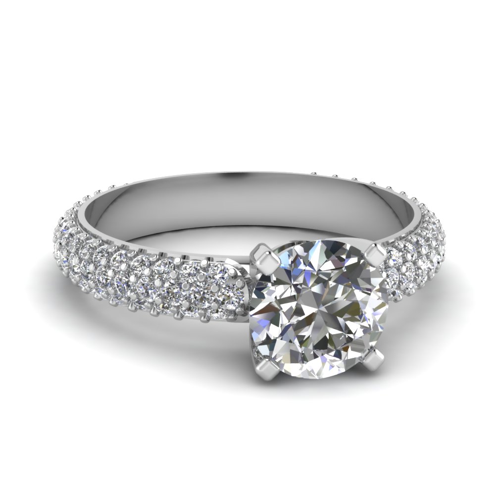  1 Carat Diamond Womens Anniversary Ring