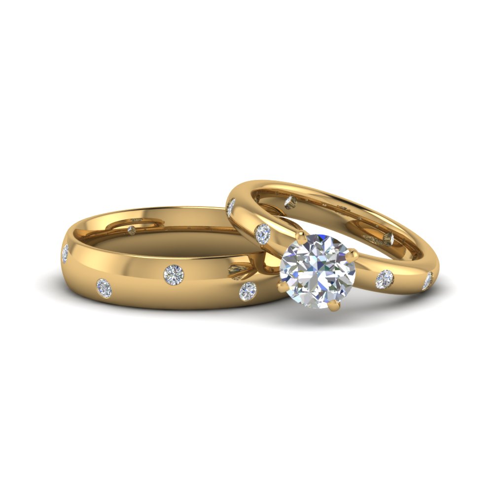 Matching Wedding Bands For Him And Her Fascinating Diamonds