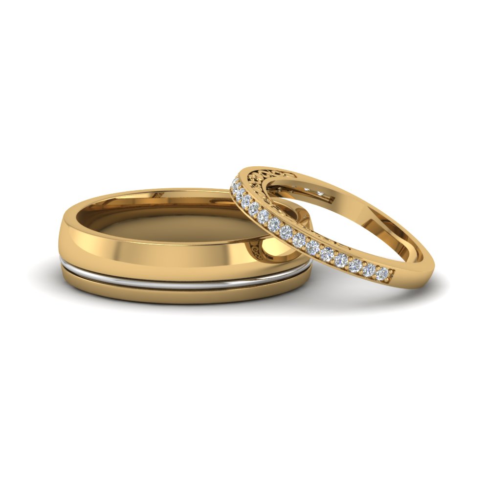 Unique Matching Wedding Bands For Him And Her 